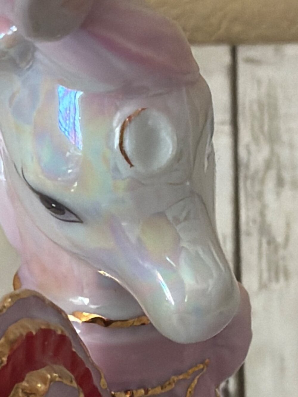 Franklin Mint Treasury of Unicorns Love Series Where Loving Hearts Meet w/FLAW - Picture 2 of 14